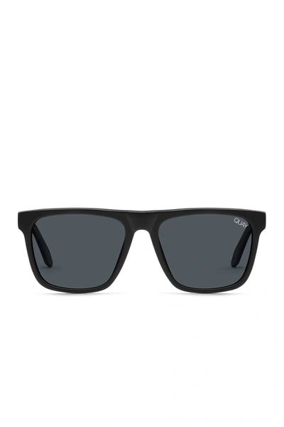 Shop Quay Road Trip 55mm Sunglasses In Matteblk Smk