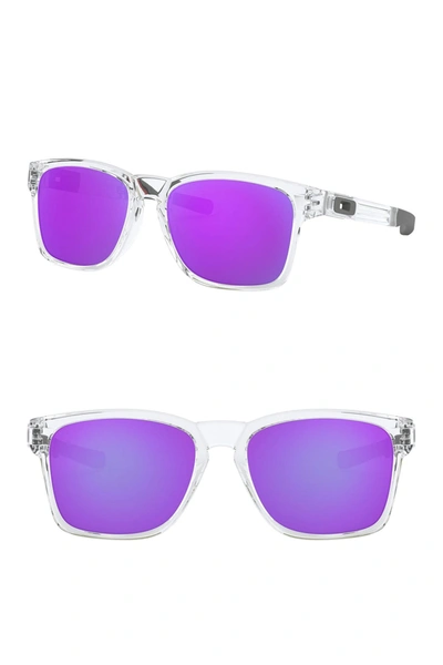 Shop Oakley 56mm Rectangle Sunglasses