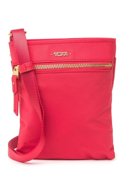 Shop Tumi Cassandra Mini Pocket Bag In Ultra Red