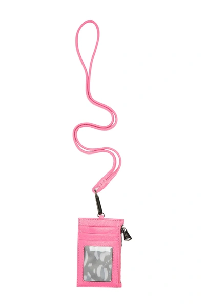 Shop Aimee Kestenberg Lima Lanyard In Pop Pink
