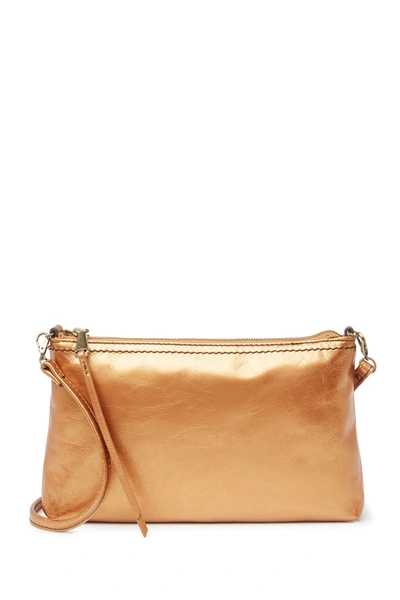 Shop Hobo Darcy Leather Crossbody In New Penny
