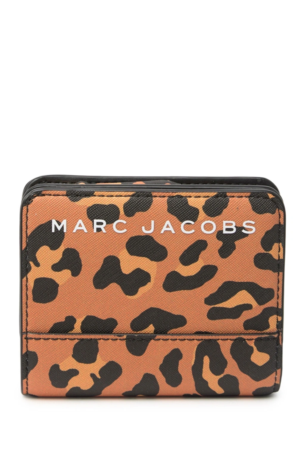 Marc Jacobs Leopard Print Saffiano Leather Wallet In Natural Leopard ModeSens