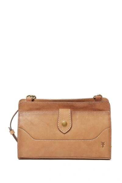 Frye lucy leather crossbody clutch new arrivals
