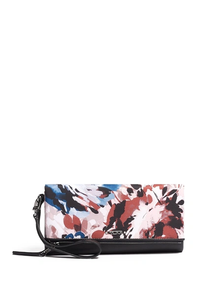 Shop Tumi Travel Wallet In Blush Floral
