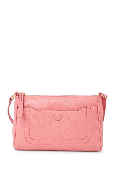 Shop Marc Jacobs Empire City Leather Crossbody Bag In Cupid Pink