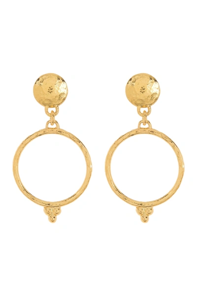 Shop Gurhan 22k Gold Ring Drop Earrings
