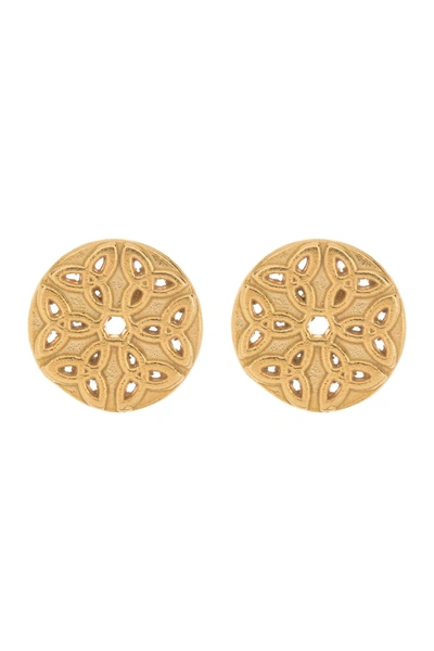 Shop Alex And Ani 14k Gold Vermeil Endless Knot Stud Earrings