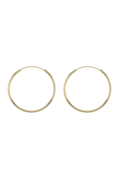 Shop Argento Vivo 40mm Endless Hoop Earrings In Gold