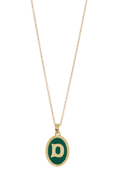 Shop Argento Vivo 18k Gold Vermeil Initial Pendant Necklace