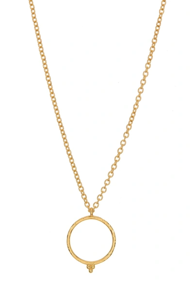 Shop Gurhan 22k Gold Geometric Pendant Necklace