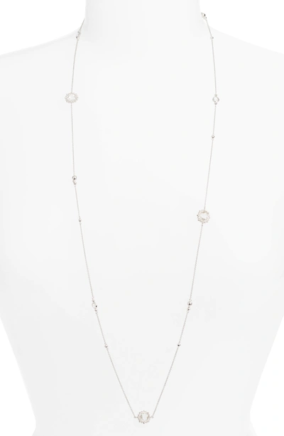 Shop Anzie Bubbling Brooke Necklace In Clear