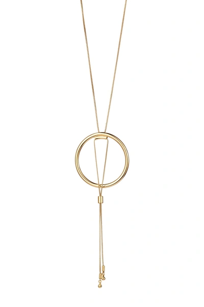 Shop Jenny Bird Sadie Pendant Necklace In High Polish Gold