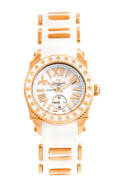 Aquaswiss swissport l24 diamond women's outlet watch