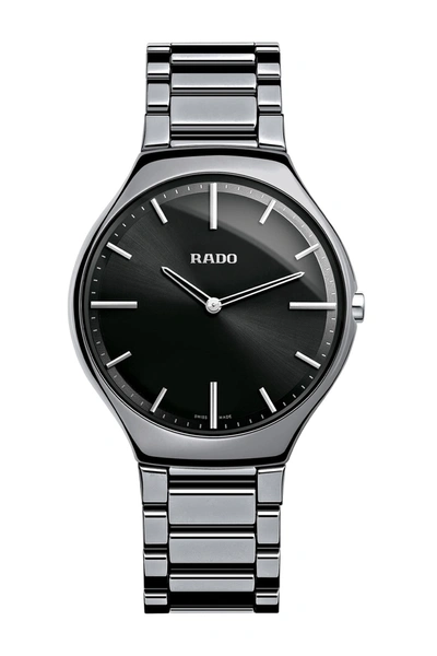 Shop Rado True Ceramic Bracelet Watch