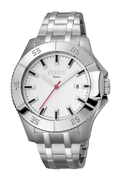 Shop Ferre Milano Men's Stainless Steel Watch