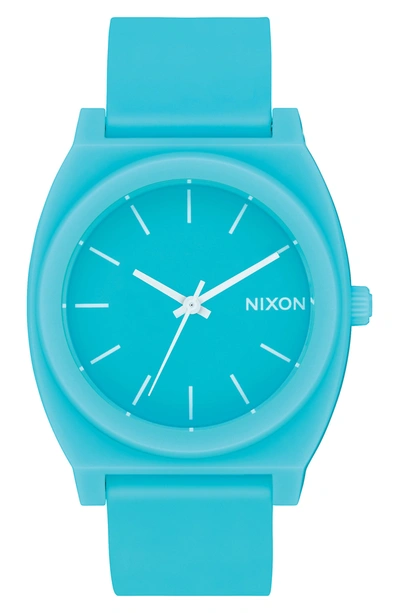Shop Nixon Unisex Time Teller Watch In Mineral Jade