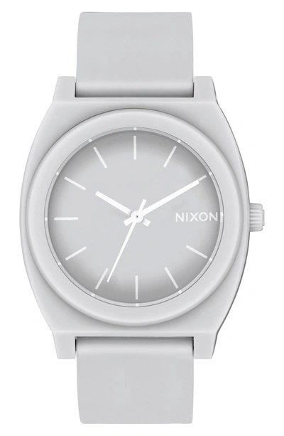 Shop Nixon Unisex Time Teller Watch In Cool Gray