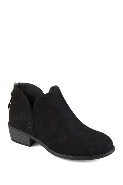 Shop Journee Collection Journee Livvy Ankle Bootie In Black