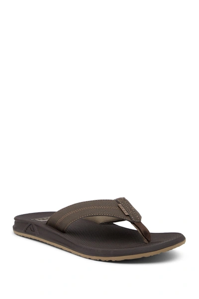 Shop Reef Element Tqt Flip Flop In Brown