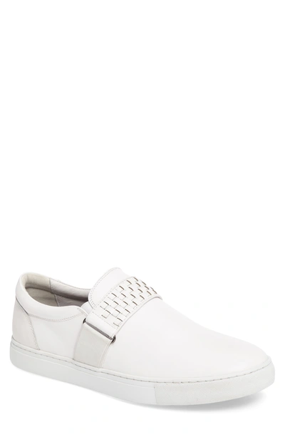 Shop Zanzara Van Gogh Slip-on Sneaker In White