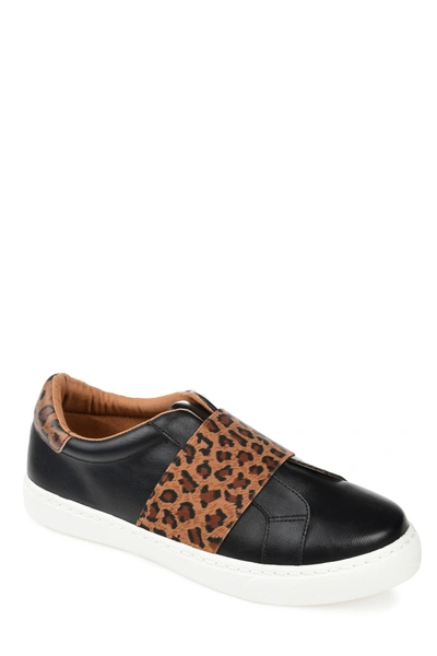 Shop Journee Collection Billie Sneaker In Leopard