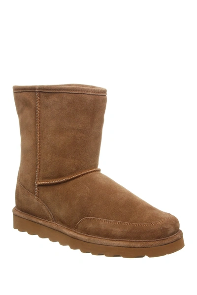 Shop Bearpaw Brady Wool Lined Suede Boot In Hickory I