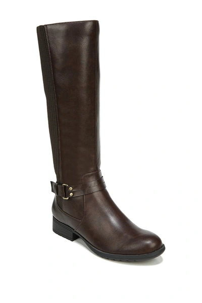 Lifestride X-anita Riding Boot In Dk Chocollate