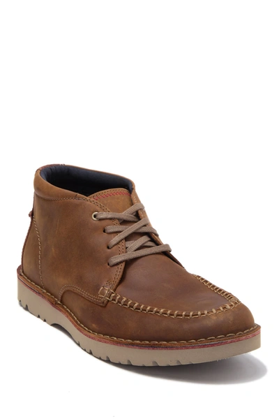 Clarks Vargo Moc Toe Chukka Boot In Dark Tan L | ModeSens