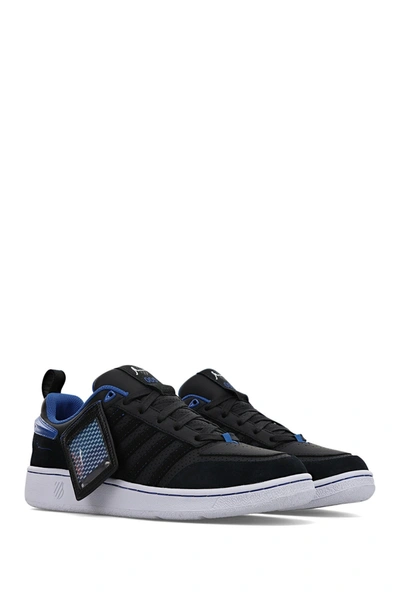 Shop K-swiss Gv 005 Classic Sneaker In Black/cobalt Blue