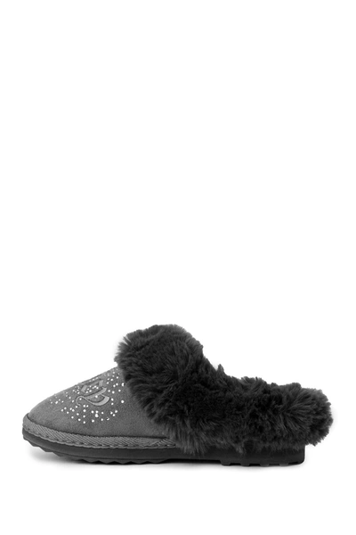 Shop Juicy Couture Jester Slipper In N-grey