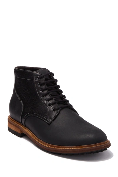 Shop Warfield & Grand Federal Leather Chukka Boot In Black