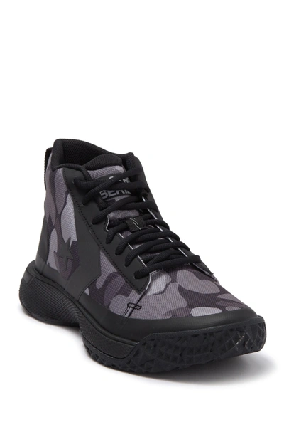 Shop Converse Star Series Bb Mid Sneaker In Black/mason/dol