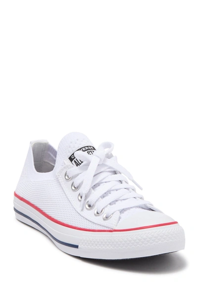 Shop Converse Chuck Taylor All Star Knit Ox Sneaker In White/enamel Re