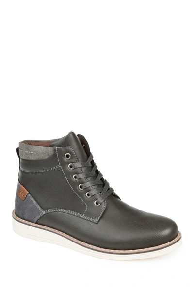 Shop Vance Co. Evans Ankle Boot In Grey