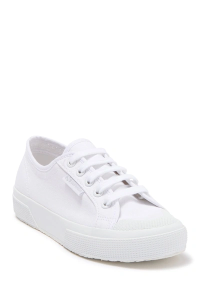 Shop Superga Cotu Platform Sneaker In White