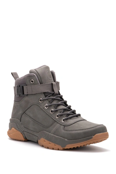 Shop Reserved Footwear Preston Lace-up Boot In Grey