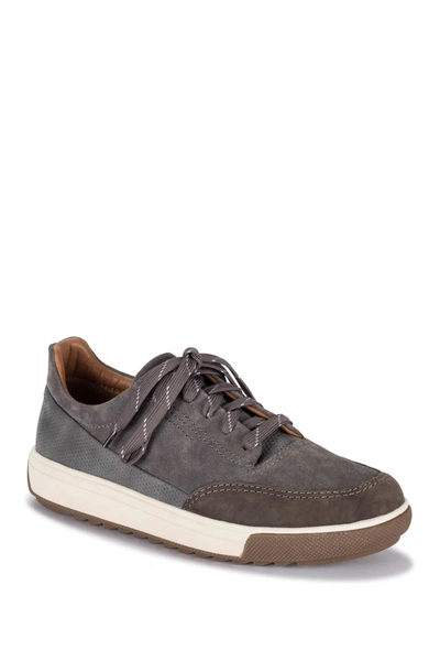 Shop Baretraps Jaxon Leather Oxford Sneaker In Charcoal