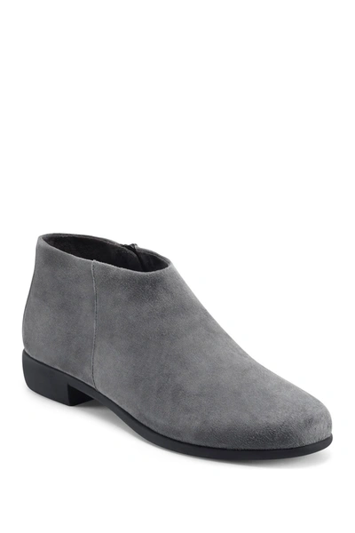 Shop Aerosoles Sophia Ankle Bootie In Grey Fabric