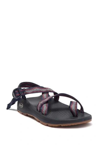 Shop Chaco Zcloud 2 Sandal In Tri Navy