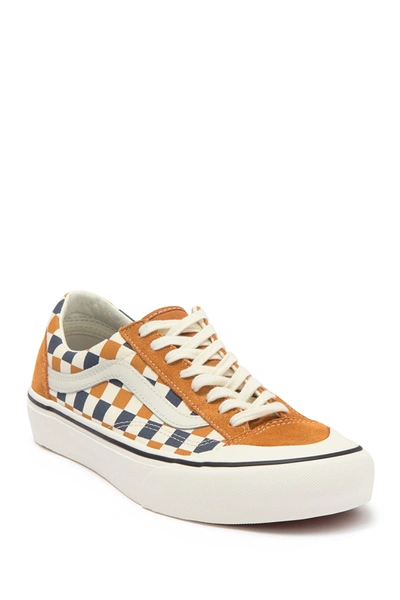 Shop Vans Style 36 Check Lace-up Cut Sneaker In Chkrbrd P