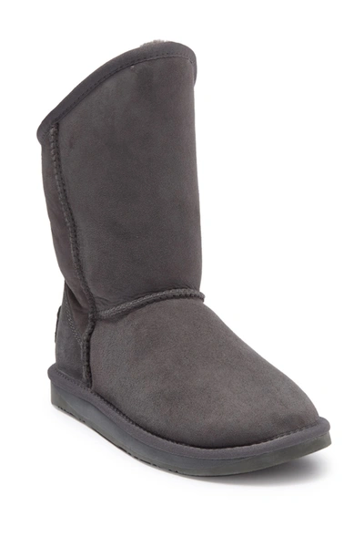 Shop Australia Luxe Collective Cozy Genuine Shearling Boot In Grey