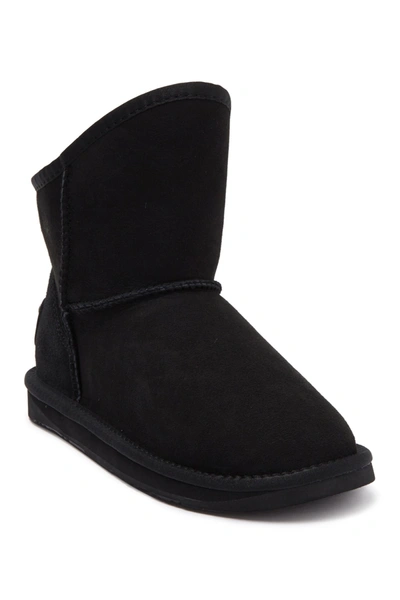 Shop Australia Luxe Collective Cozy Short Genuine Shearling Boot In Black