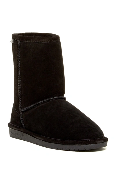 Bearpaw Emma Wool & Genuine Sheepskin Lined Boot In Black Ii