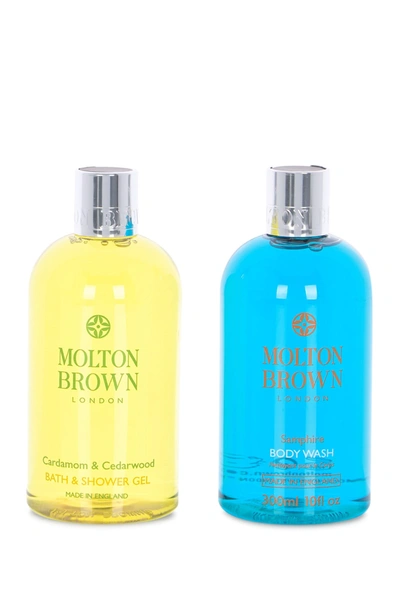 Shop Molton Brown Samphire & Cardamom Body Wash Duo Set