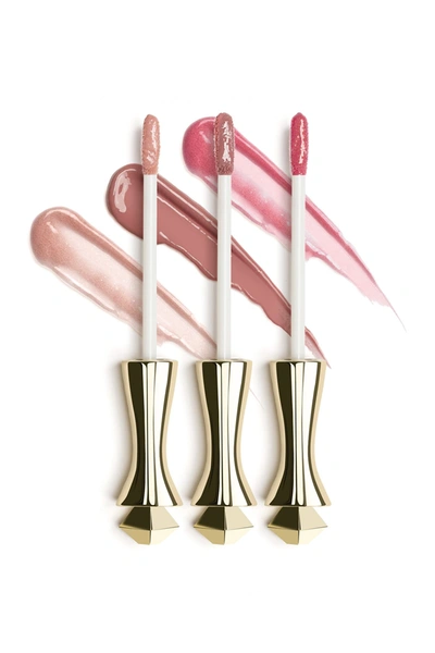 Shop Mirenesse Naked Glossy 3-piece Velvet Lip Plumper Set