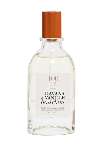 Shop 100 Bon Davana & Vanille Bourbon 100% Natural Fragrance Spray -1.7oz
