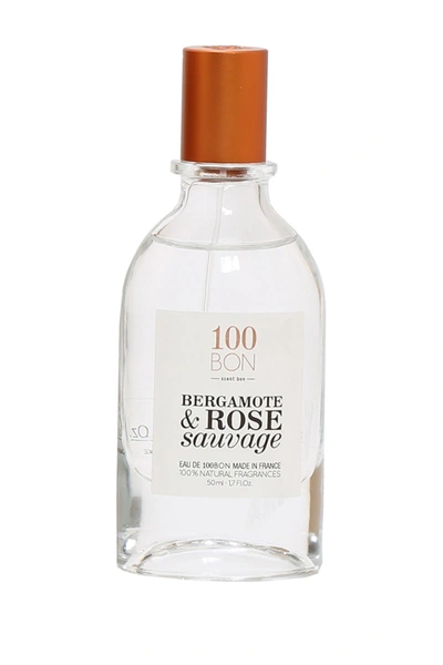 Shop 100 Bon Bergamote & Rose Sauvage 100% Natural Fragrance Spray