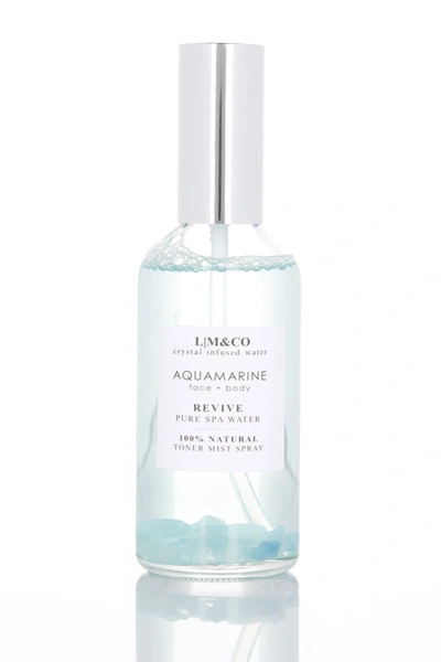 Shop Lm And Co Crystal Infused Toner In Aquamarine