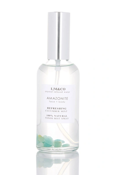 Shop Lm And Co Crystal Infused Toner In Amazonite