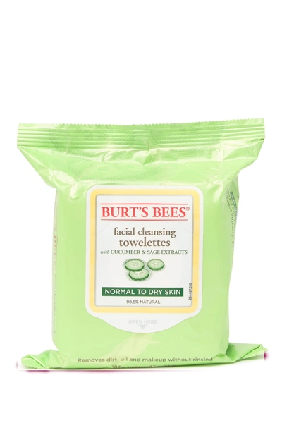 Shop Burt's Bees Facial Cleansing Towelettes